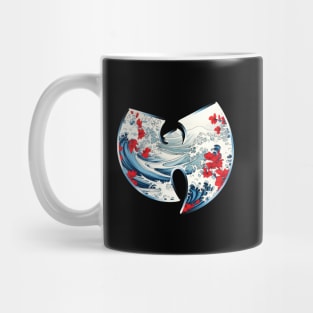 Wutang with waves and flowers Mug